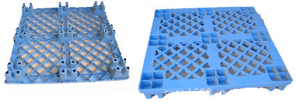 【供應廣州、珠海單面/雙面防潮濕塑料托盤,免費送貨。】價格,廠家,圖片,塑膠托盤,東莞市照鵬塑膠制品-