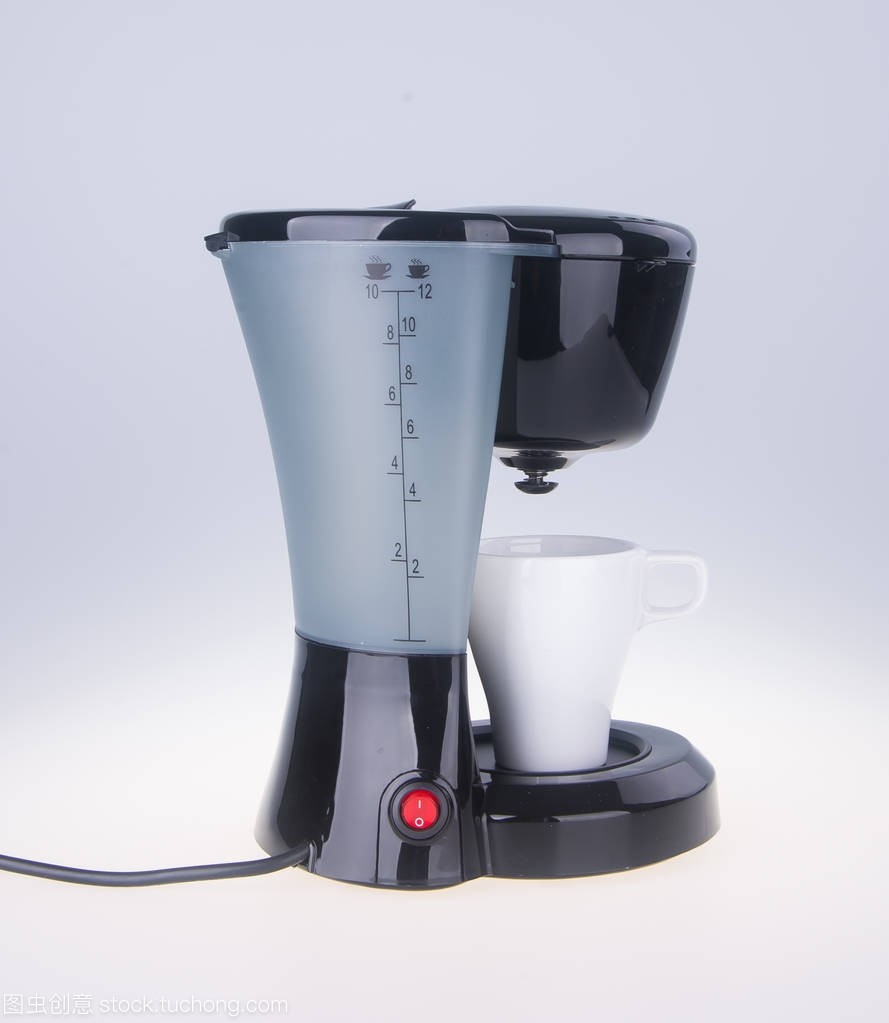 咖啡機。咖啡機的背景